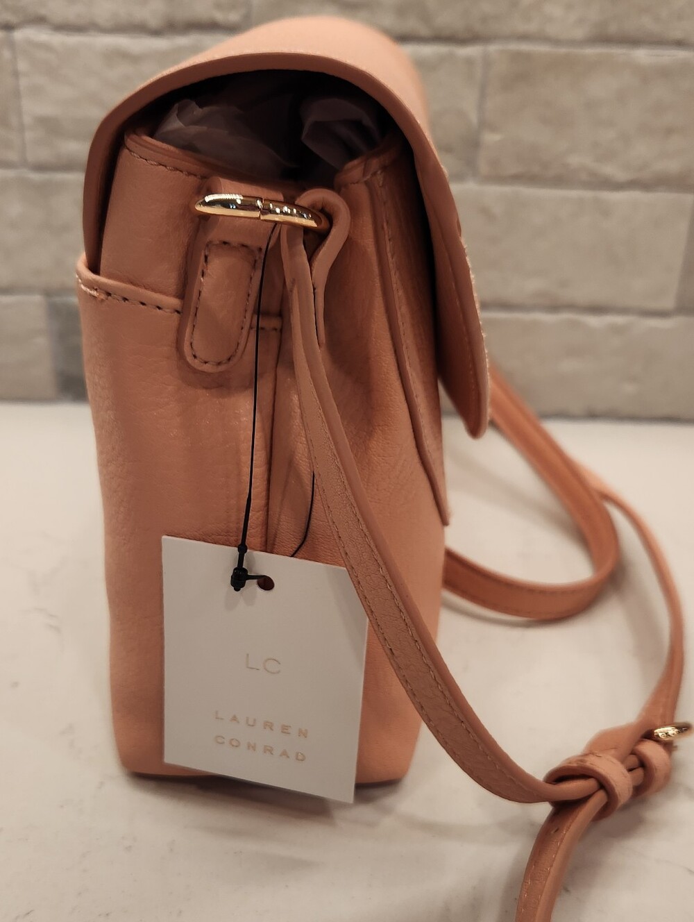 Lauren Conrad Dusty Pink Shoulder Bag - Picture 4 of 14